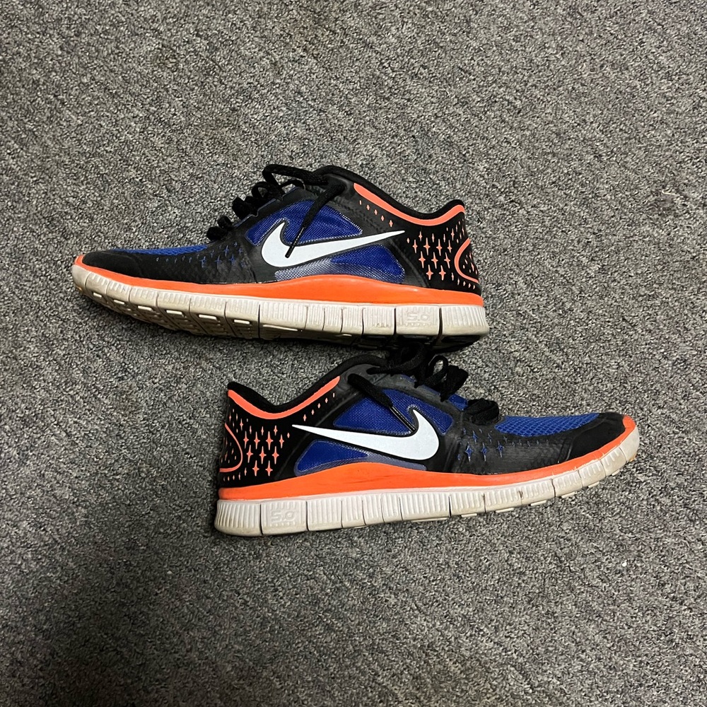Nike Free Run with a cool knicks color way.